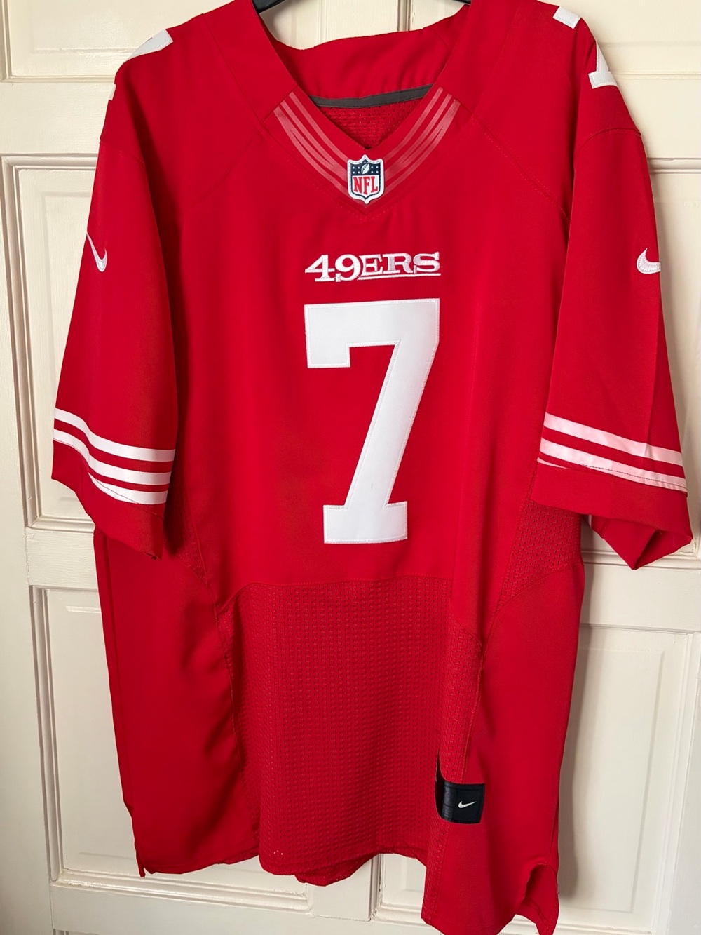 Nike Red San Francisco 49ers #7 Football Jersey